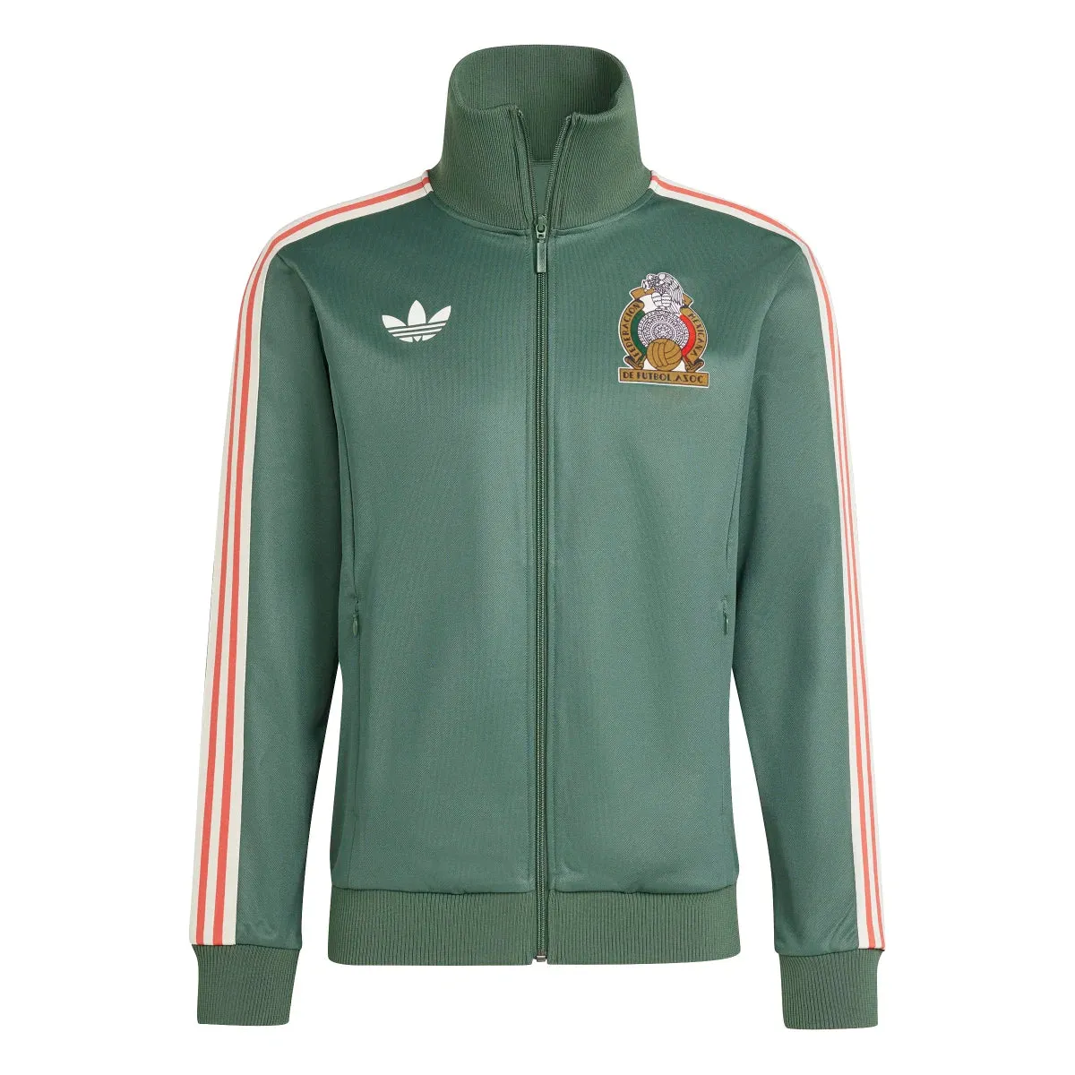 Adidas Beckenbauer Track Top for Men - FMF Mexico Soccer Edition