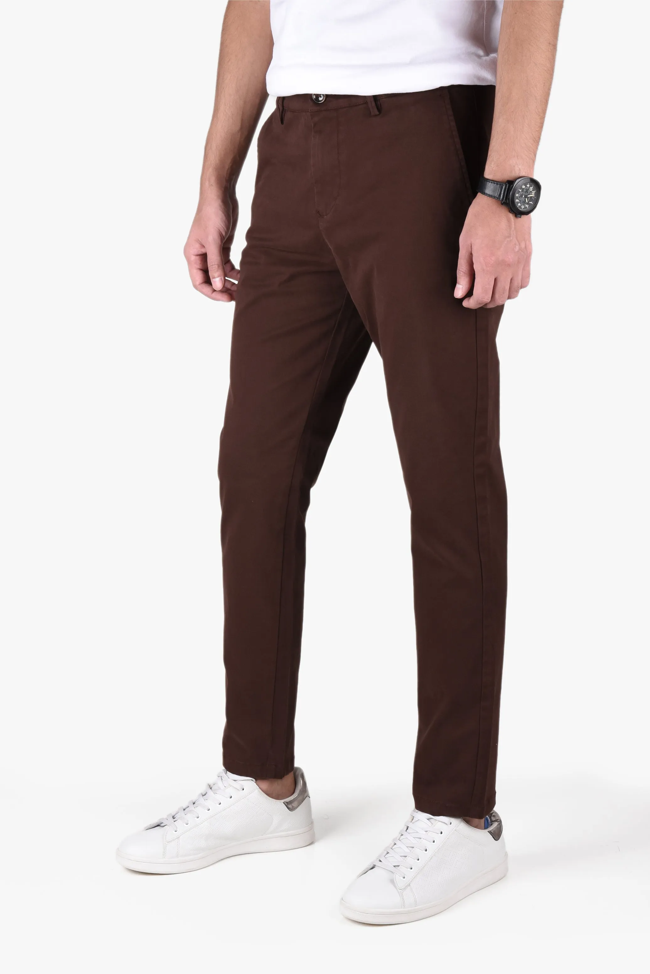 Adolfo Slim Chino Trousers