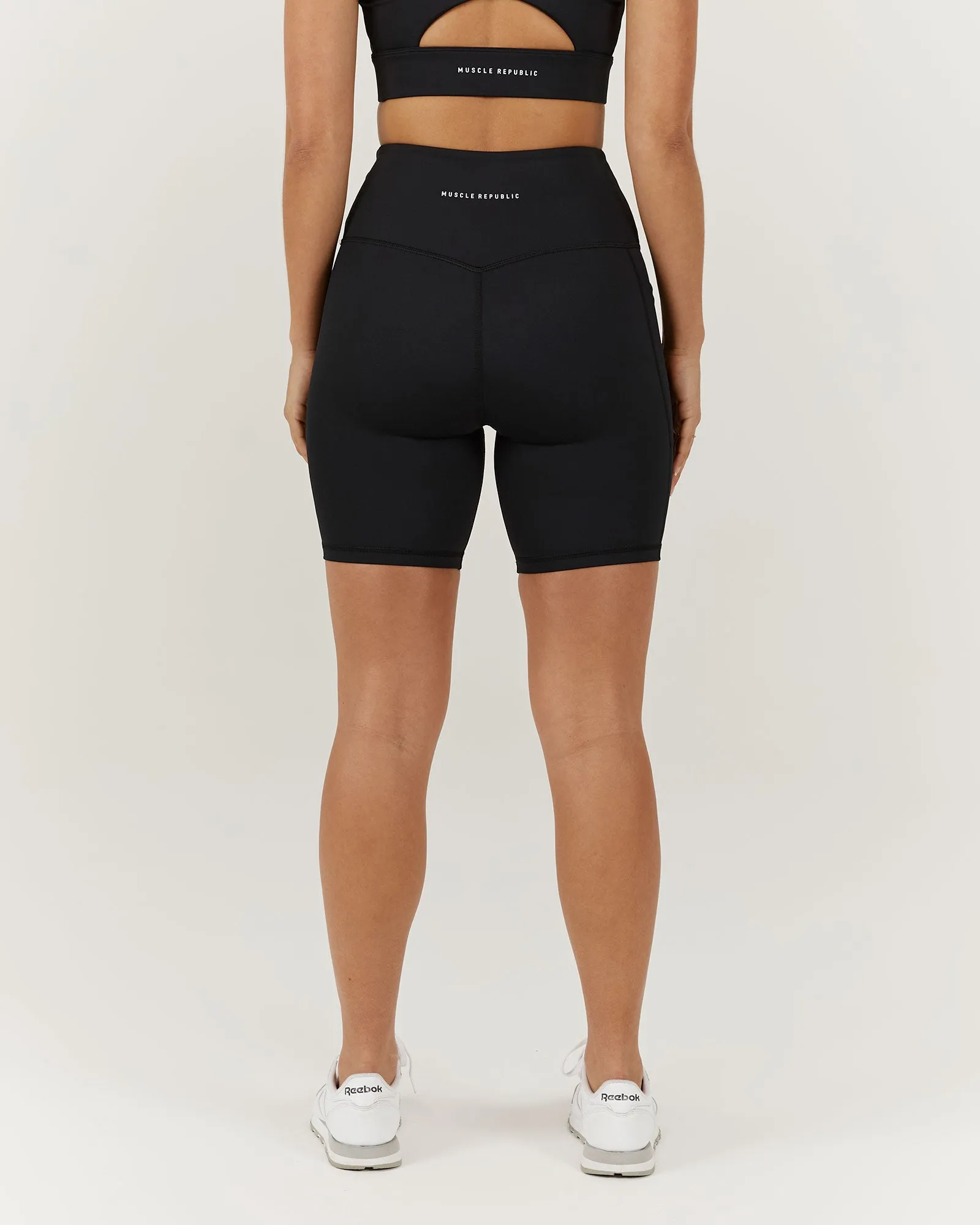 BIKER SHORTS - BLACK