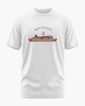 Bon Voyage Ship Signature LuxeSoft Cotton T-Shirt