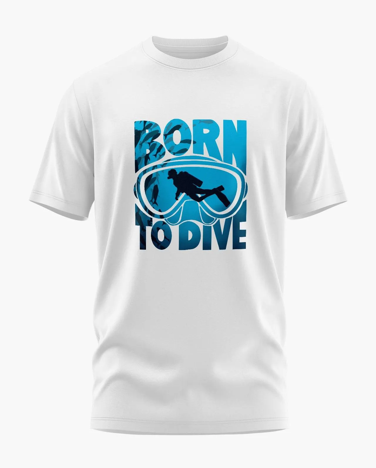 Born To Dive Signature LuxeSoft Cotton T-Shirt