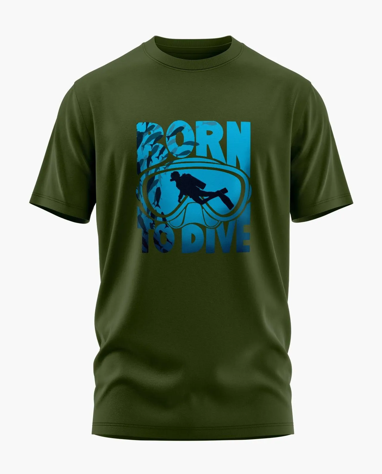 Born To Dive Signature LuxeSoft Cotton T-Shirt