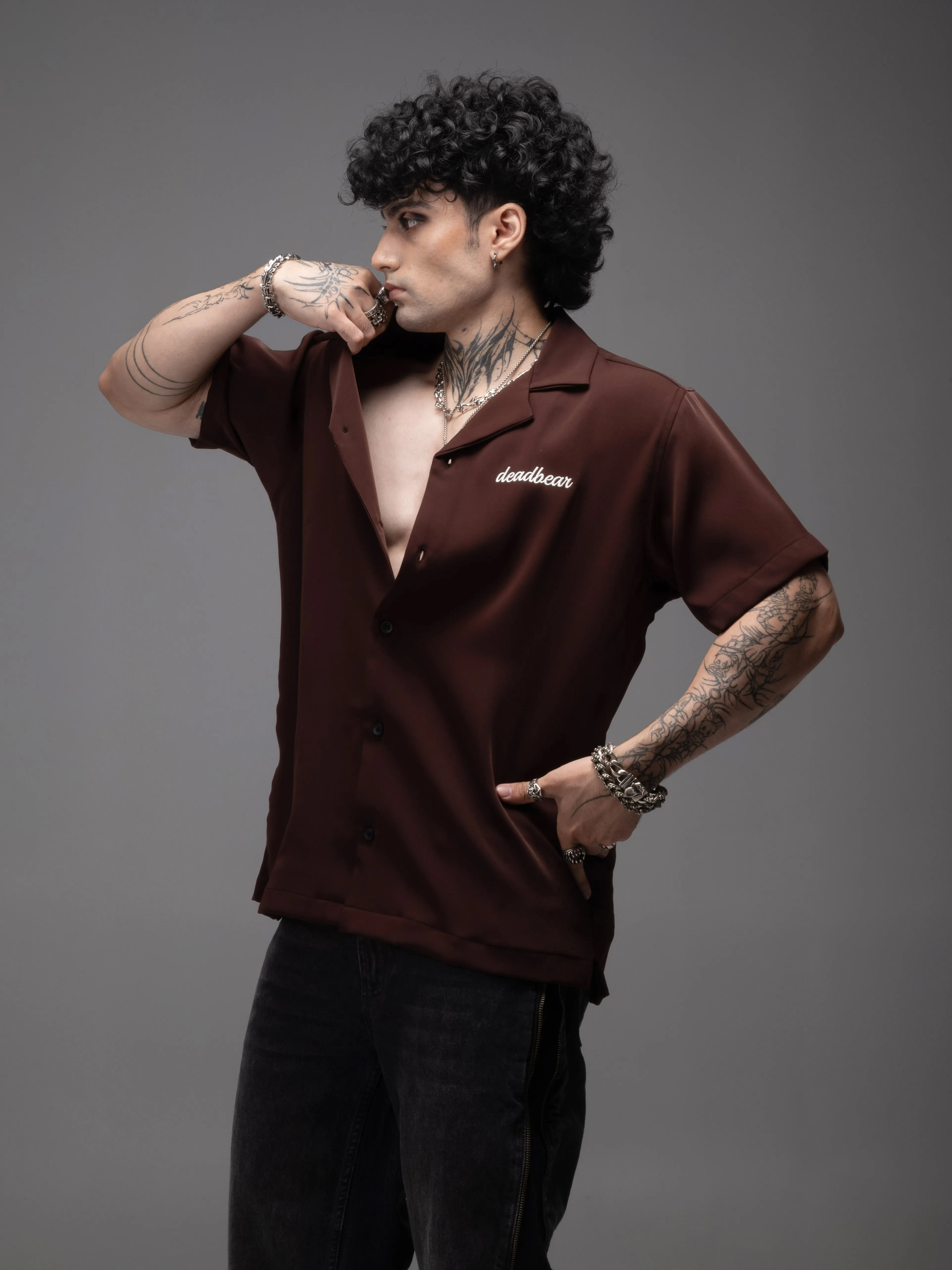 Bowling Shirt Brown