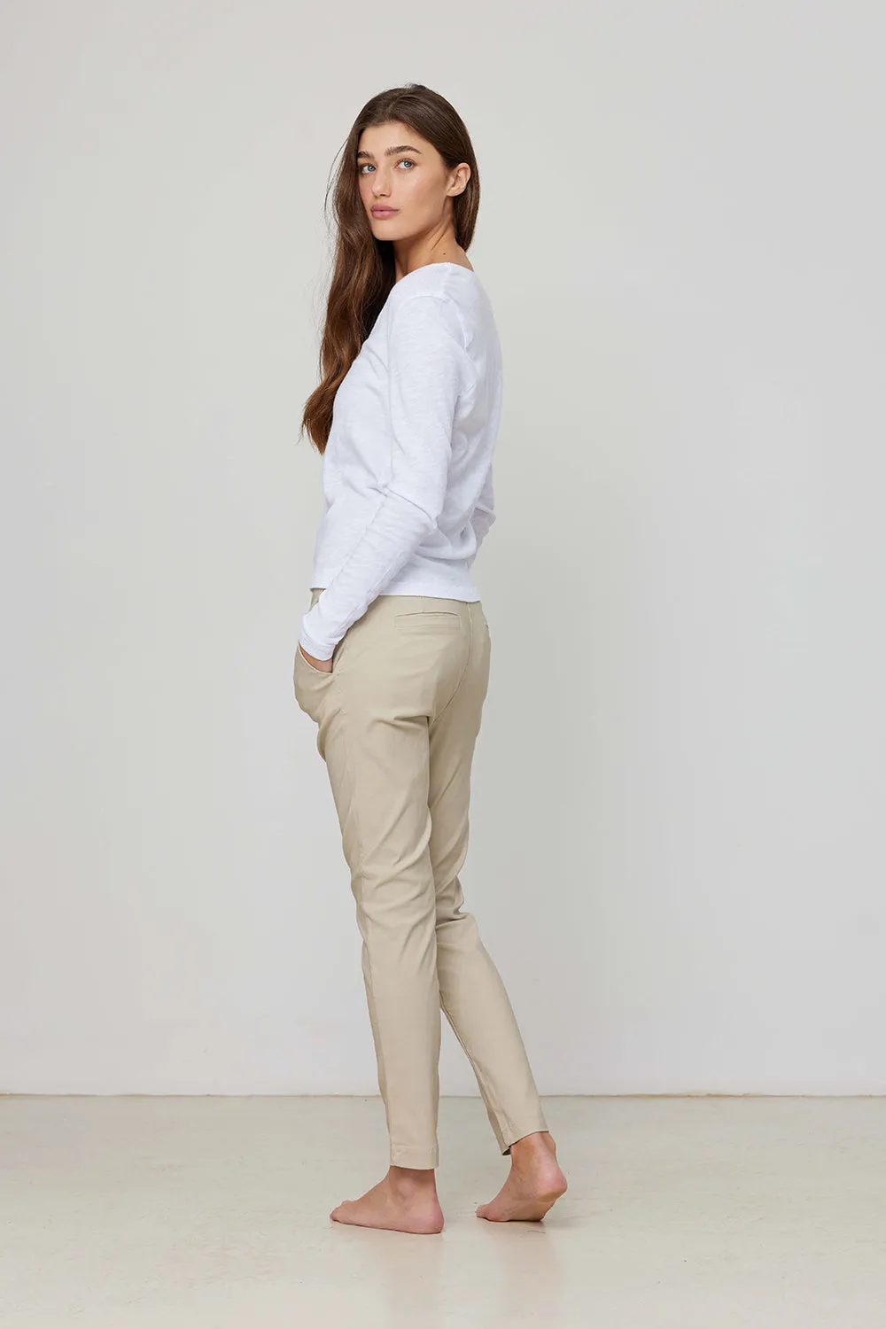 Classic Beige Pants