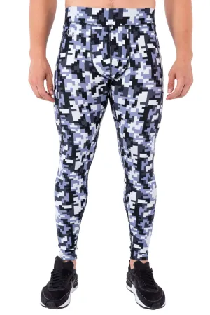 Cyber Camo Meggings with Removable Crotch Pad