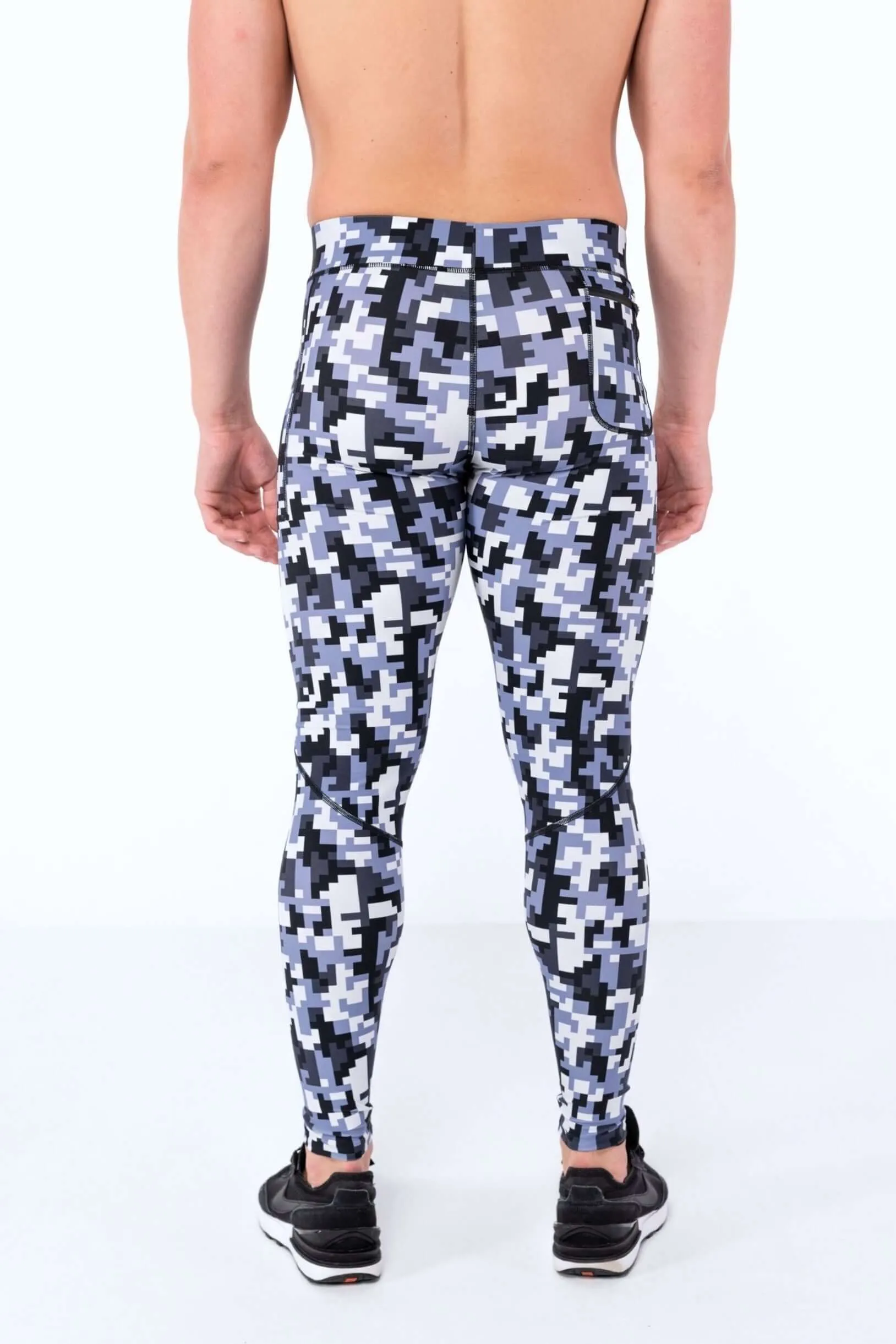 Cyber Camo Meggings with Removable Crotch Pad