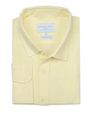 Dawn Yellow Hemp Shirt