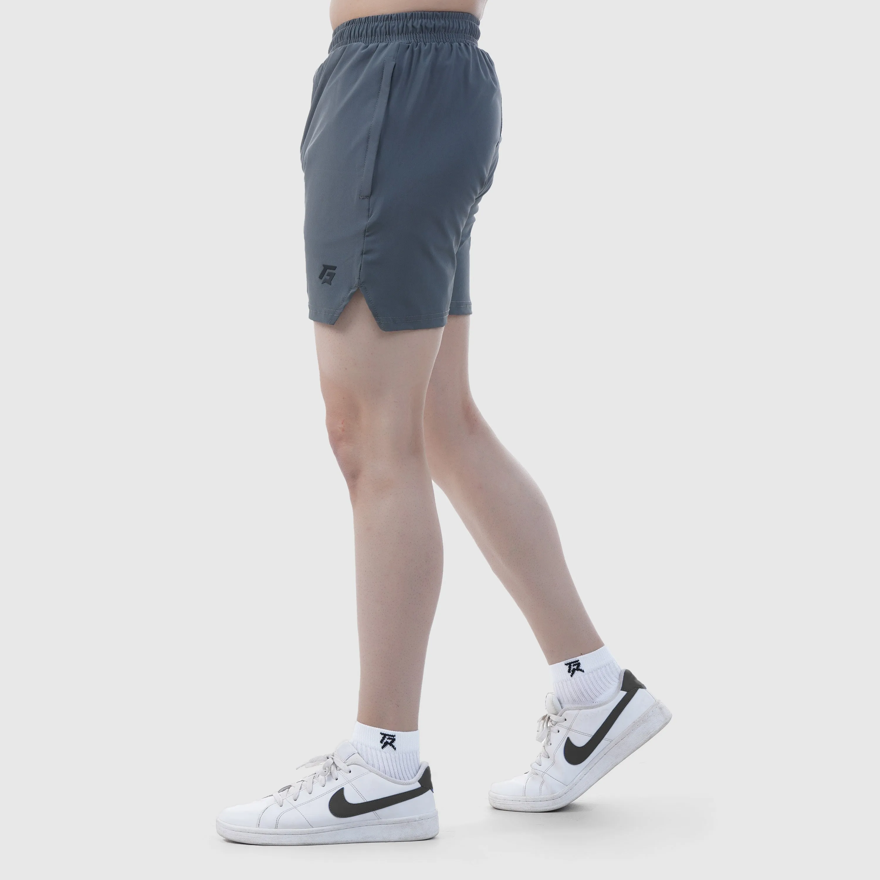 Double Edge Shorts (Grey)