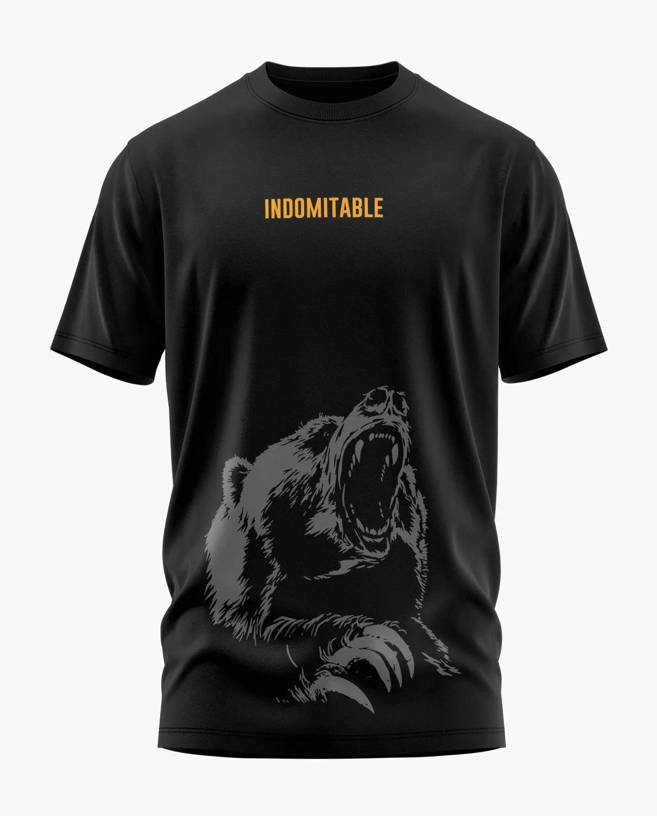 Indomitable Bear Signature LuxeSoft Cotton T-Shirt