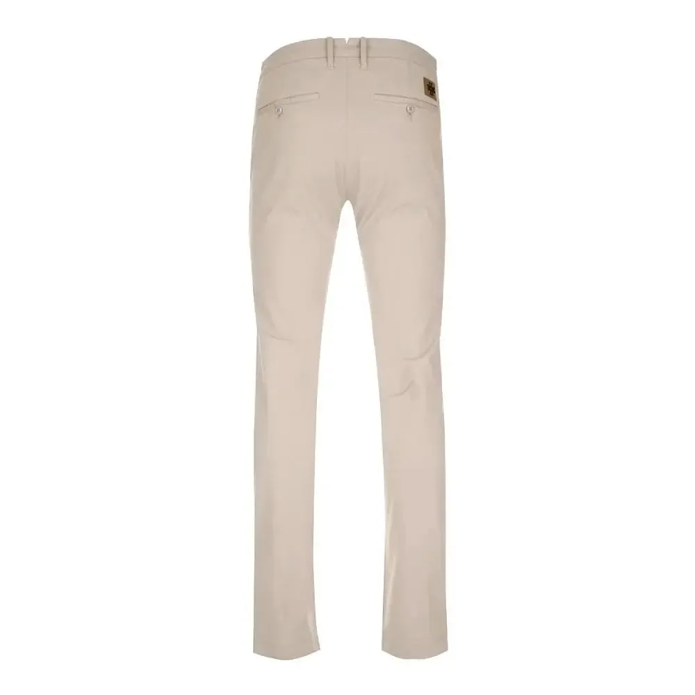 Jacob Cohen Beige Cotton Chino Trousers – Slim Fit Elegance