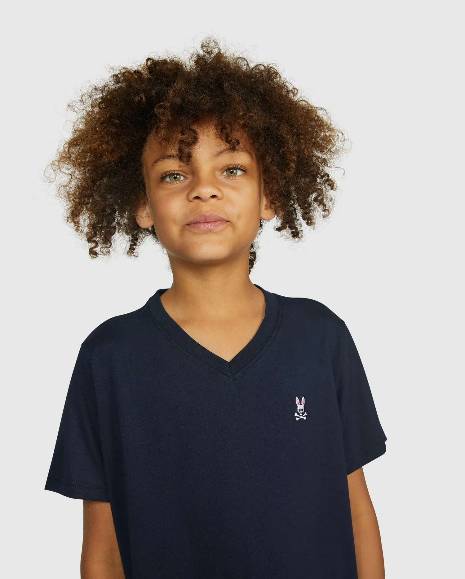 KIDS CLASSIC V NECK TEE - B0U100CRPC