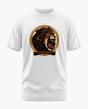 Kumaon Regiment Lion Signature LuxeSoft Cotton T-Shirt