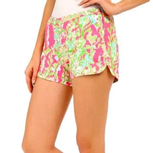 Lilly Pulitzer Adie Flamingo Pink Southern Charm Shorts