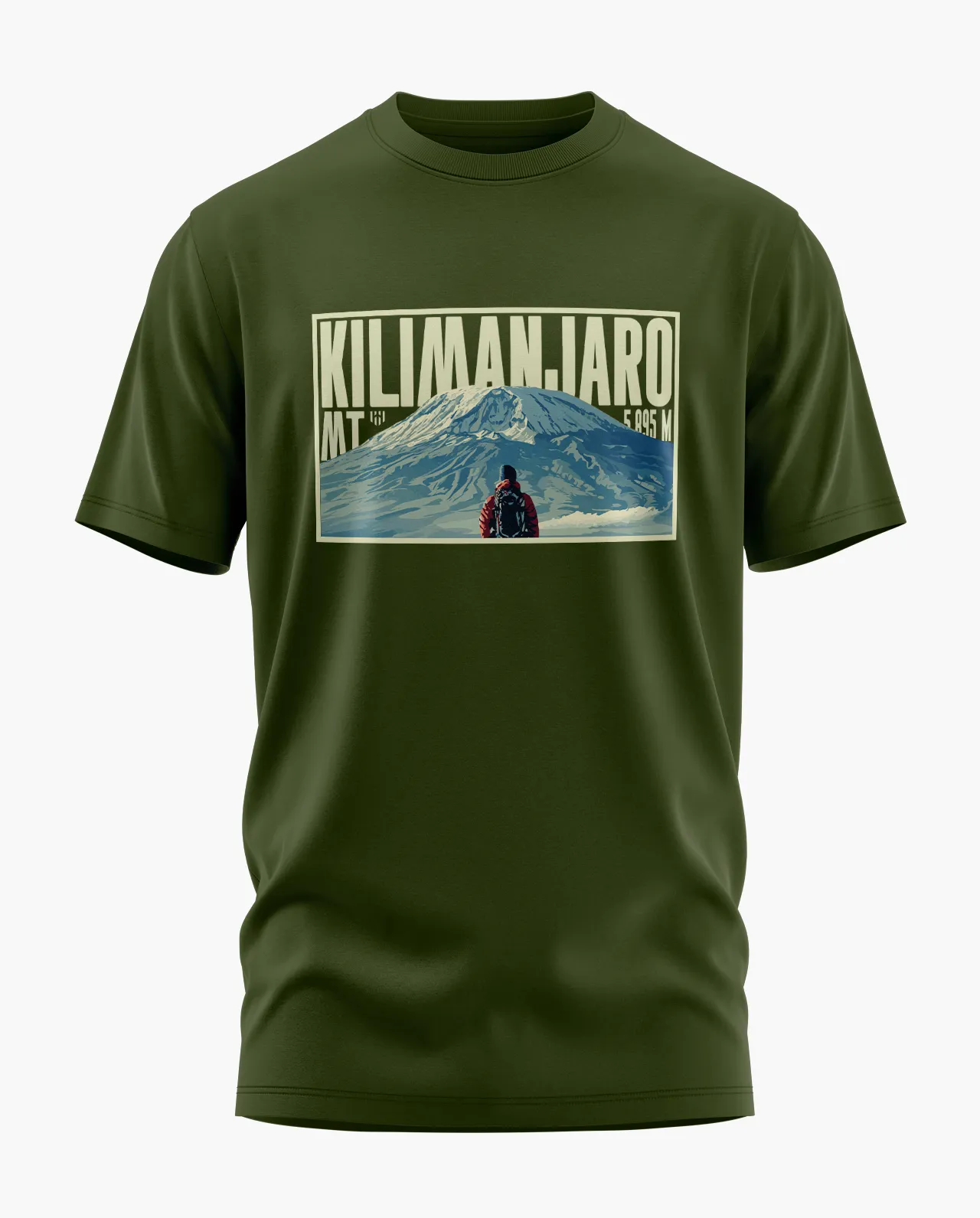 MAJESTIC MT. KILIMANJARO Signature LuxeSoft Cotton T-Shirt