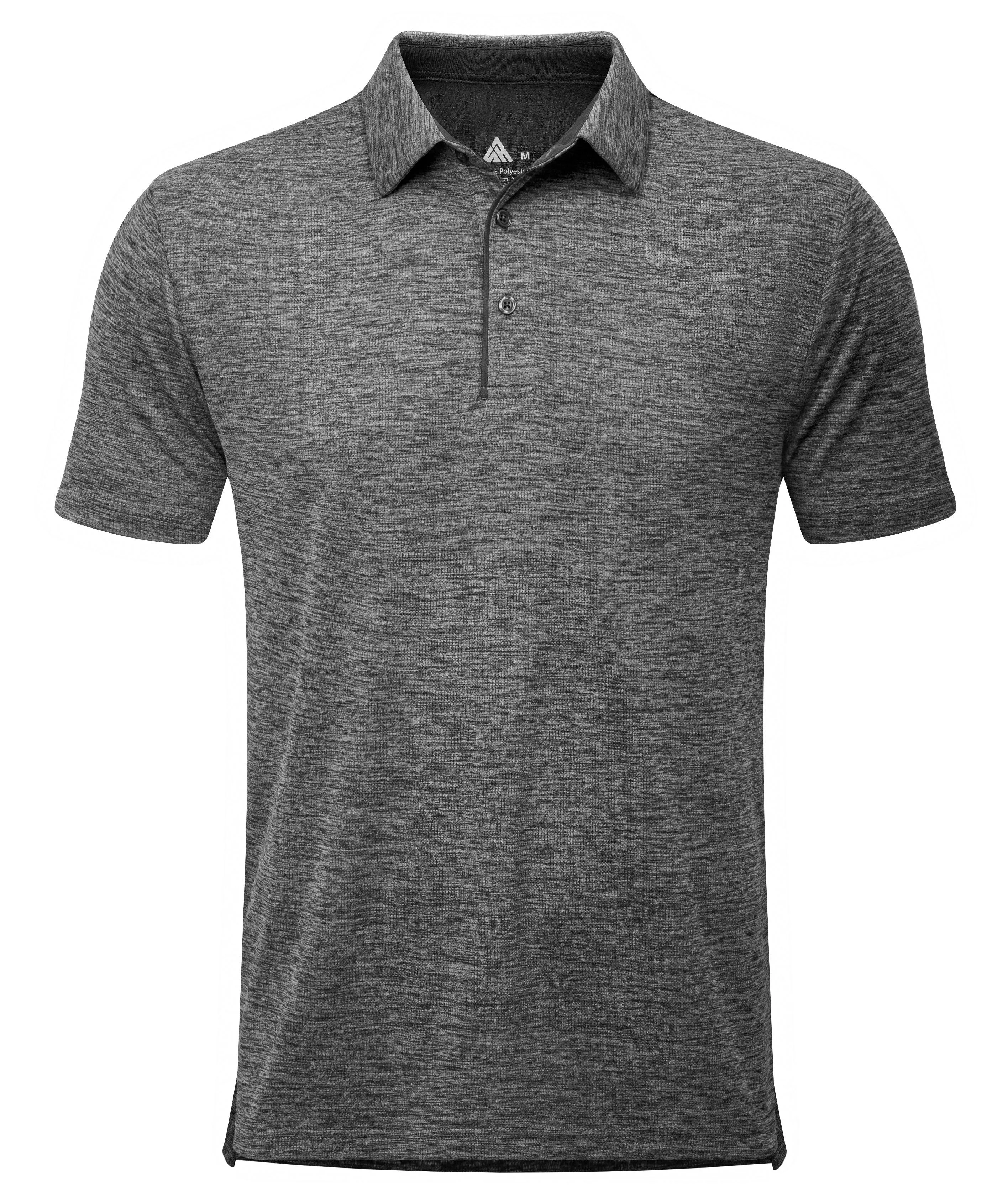 Men's Button Up Casual Dry Fit Golf Polo Shirt-ZPK007843