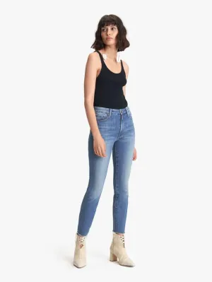 Mother Denim - High Waisted Looker Ankle Fray in Wander Dust