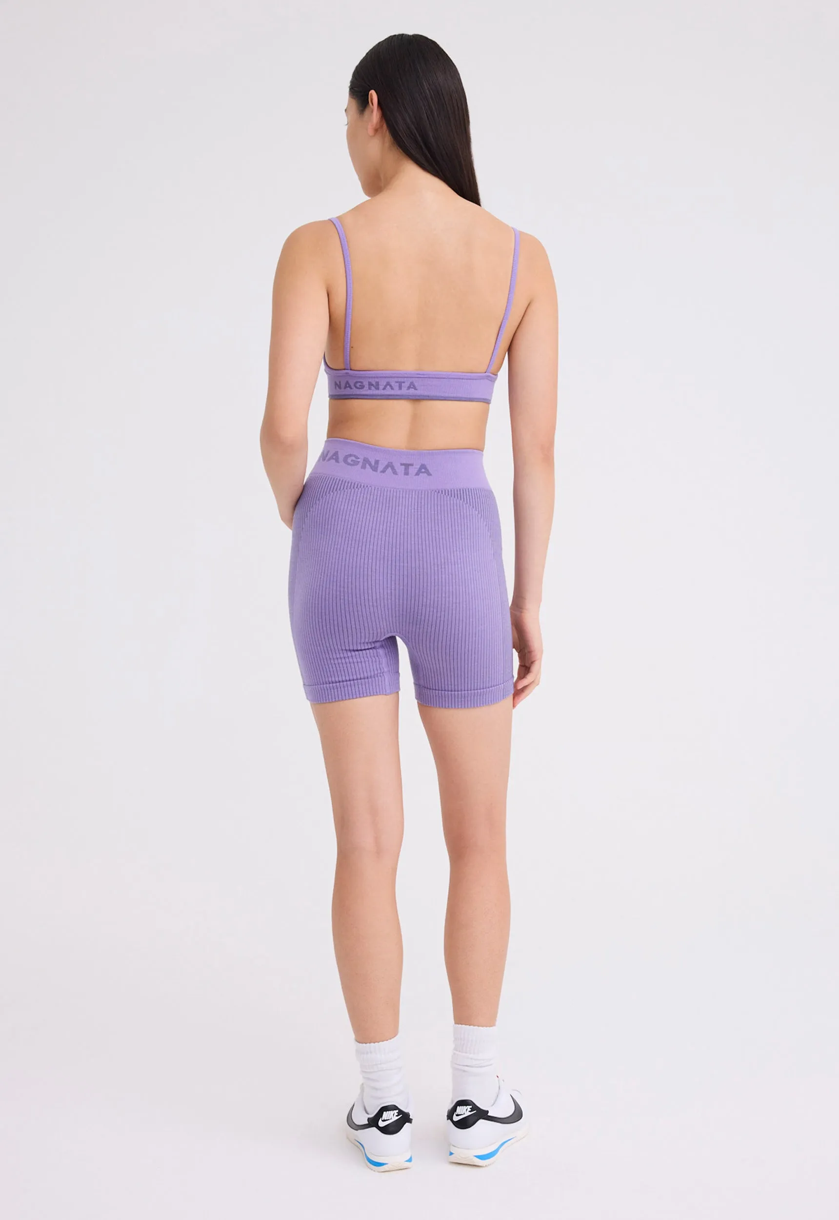 NAGNATA Ballet Wool Mini Short - Iris Purple