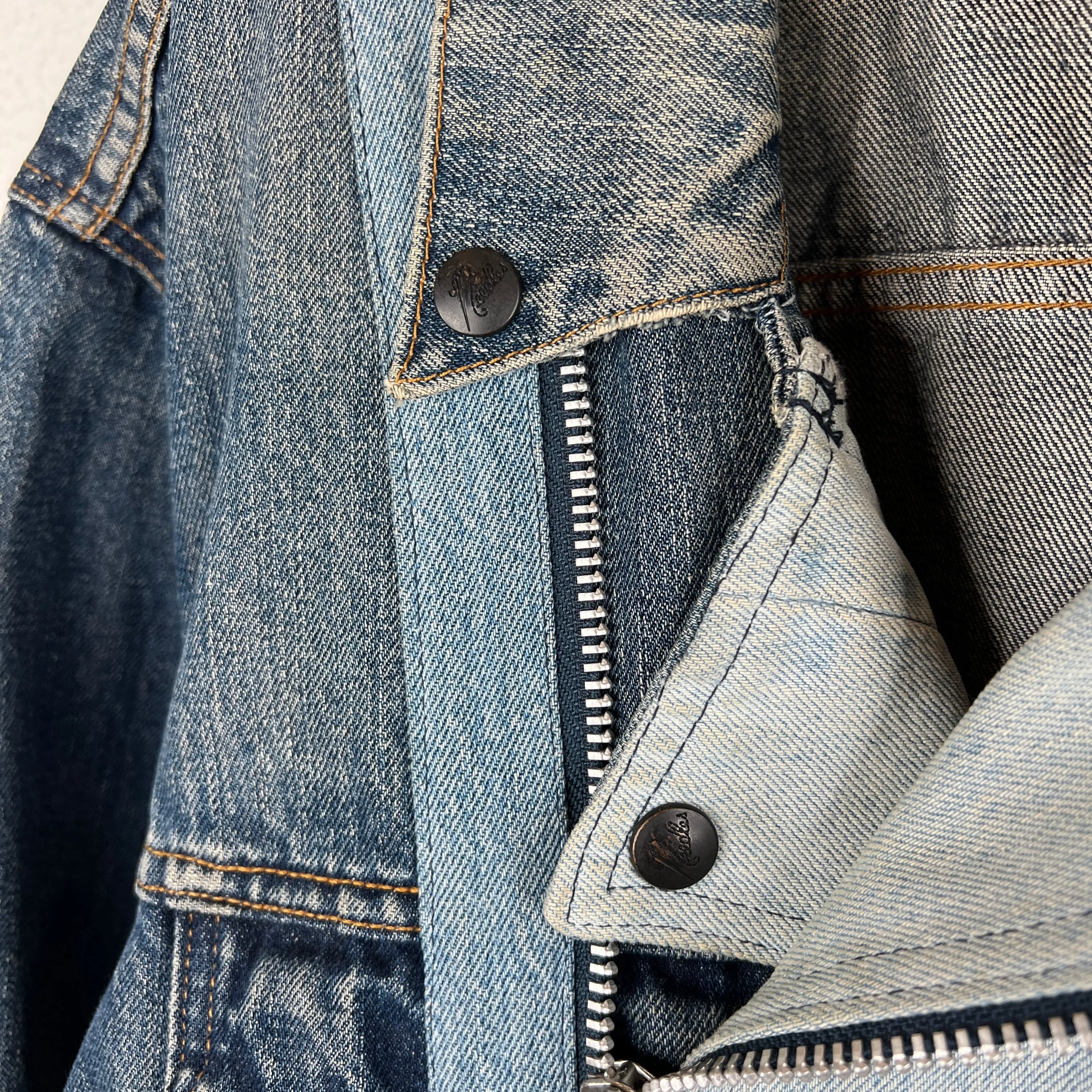 Needles Rebuilt Denim Jacket