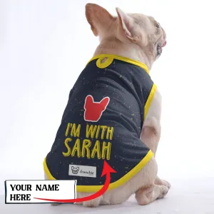 Personalized Shirt for Frenchies with the Owner's Name – Frenchie Shop Original