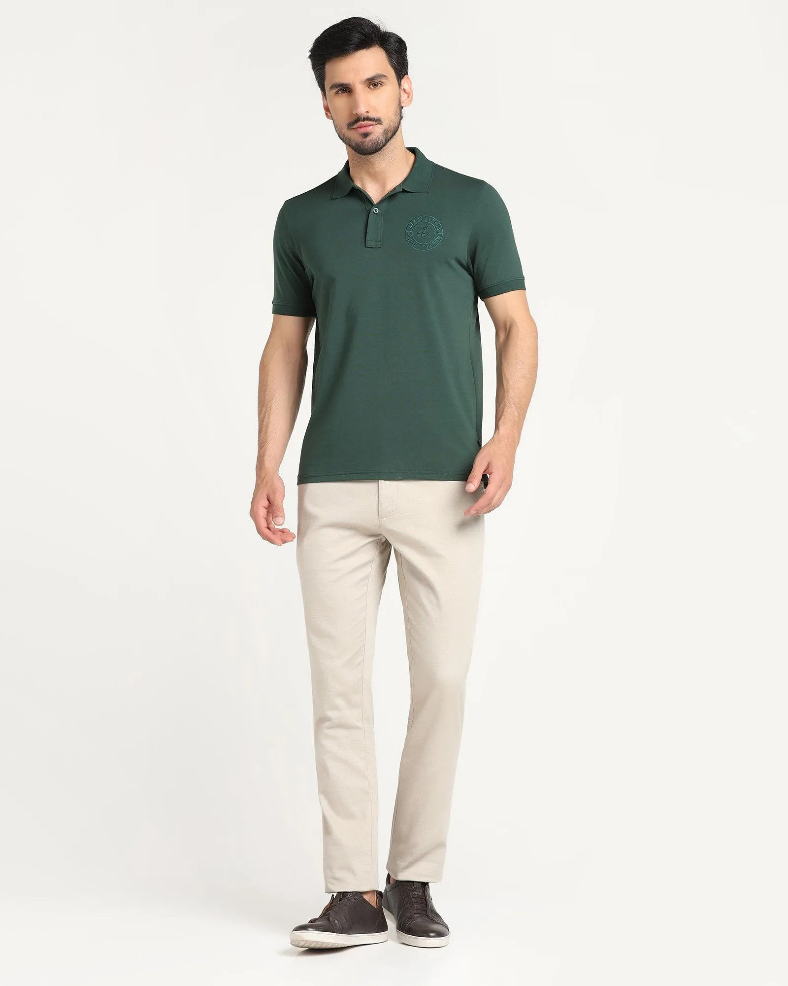 Polo Green Pine Solid T-Shirt - Bugfish