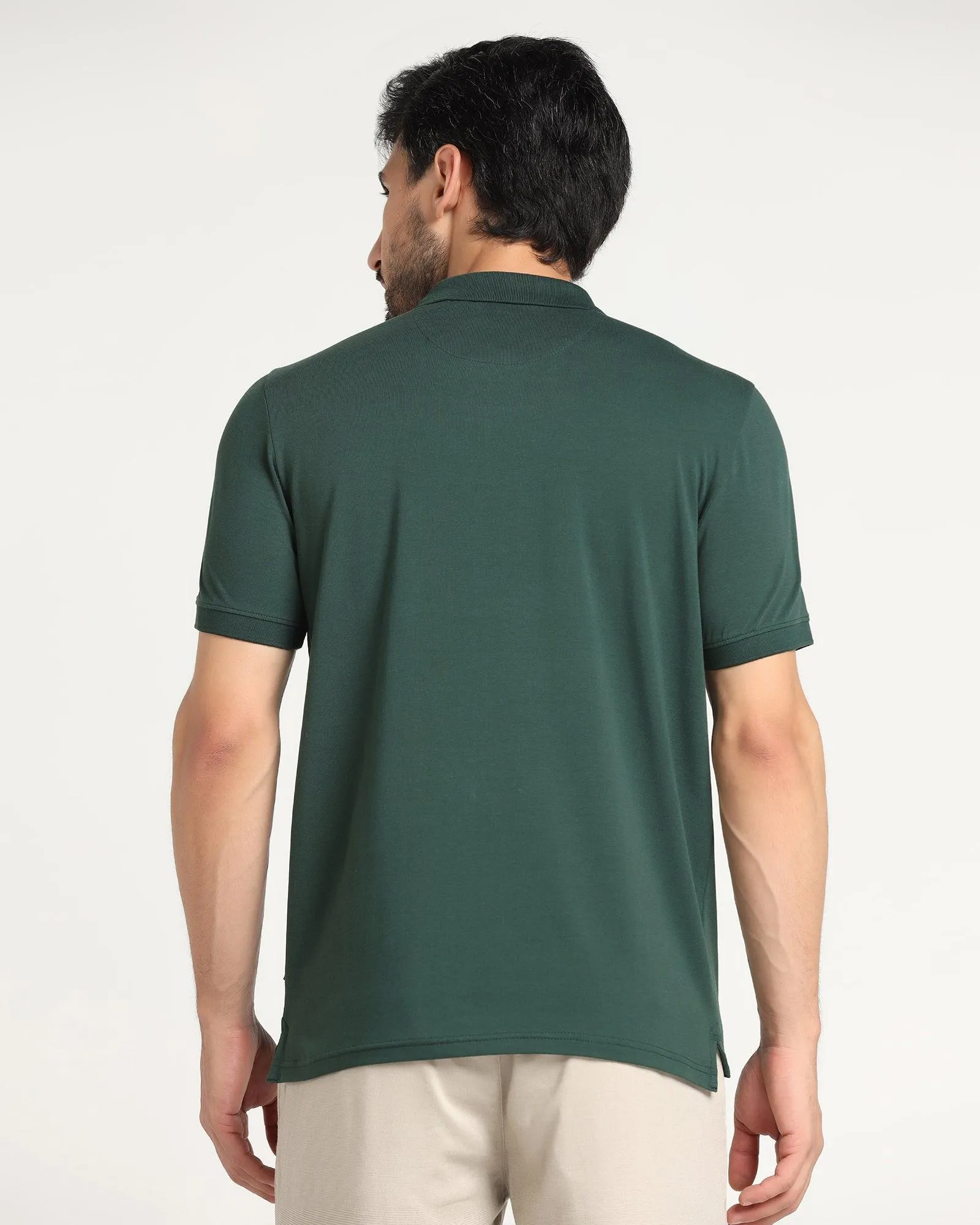 Polo Green Pine Solid T-Shirt - Bugfish