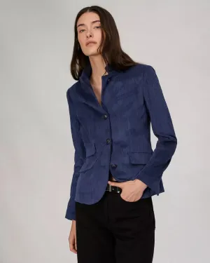 Rag & Bone Navy Slade Corduroy Blazer for Men - Stylish & Versatile Outerwear