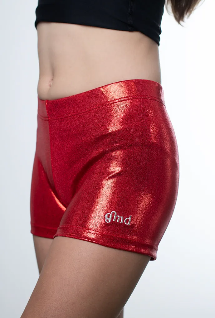 Red Mystique Shorts