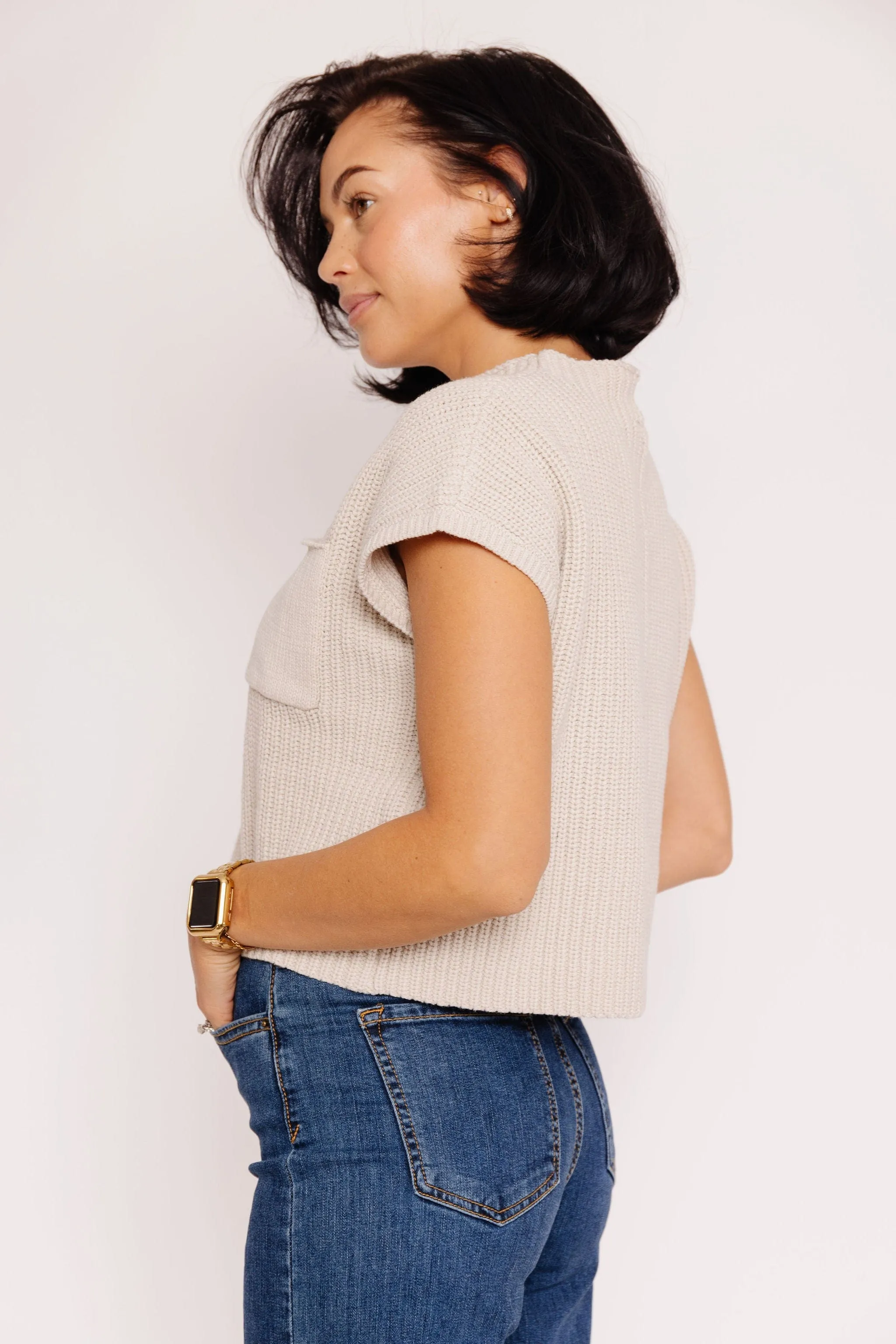 Reis Sweater in Stone