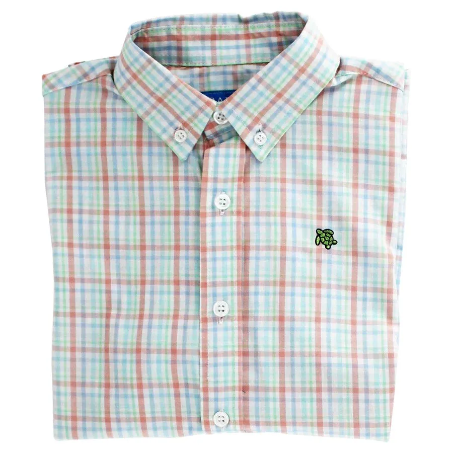 Roscoe Button Down Shirt- Citrus