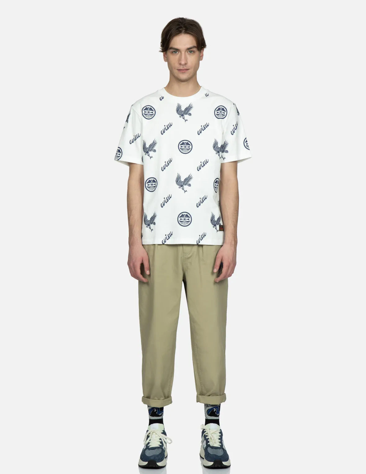 Samurai Print Chino Pants