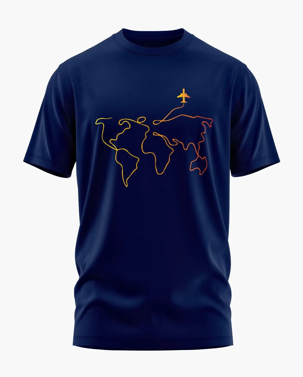 Travelling Around The Earth Signature LuxeSoft Cotton T-Shirt