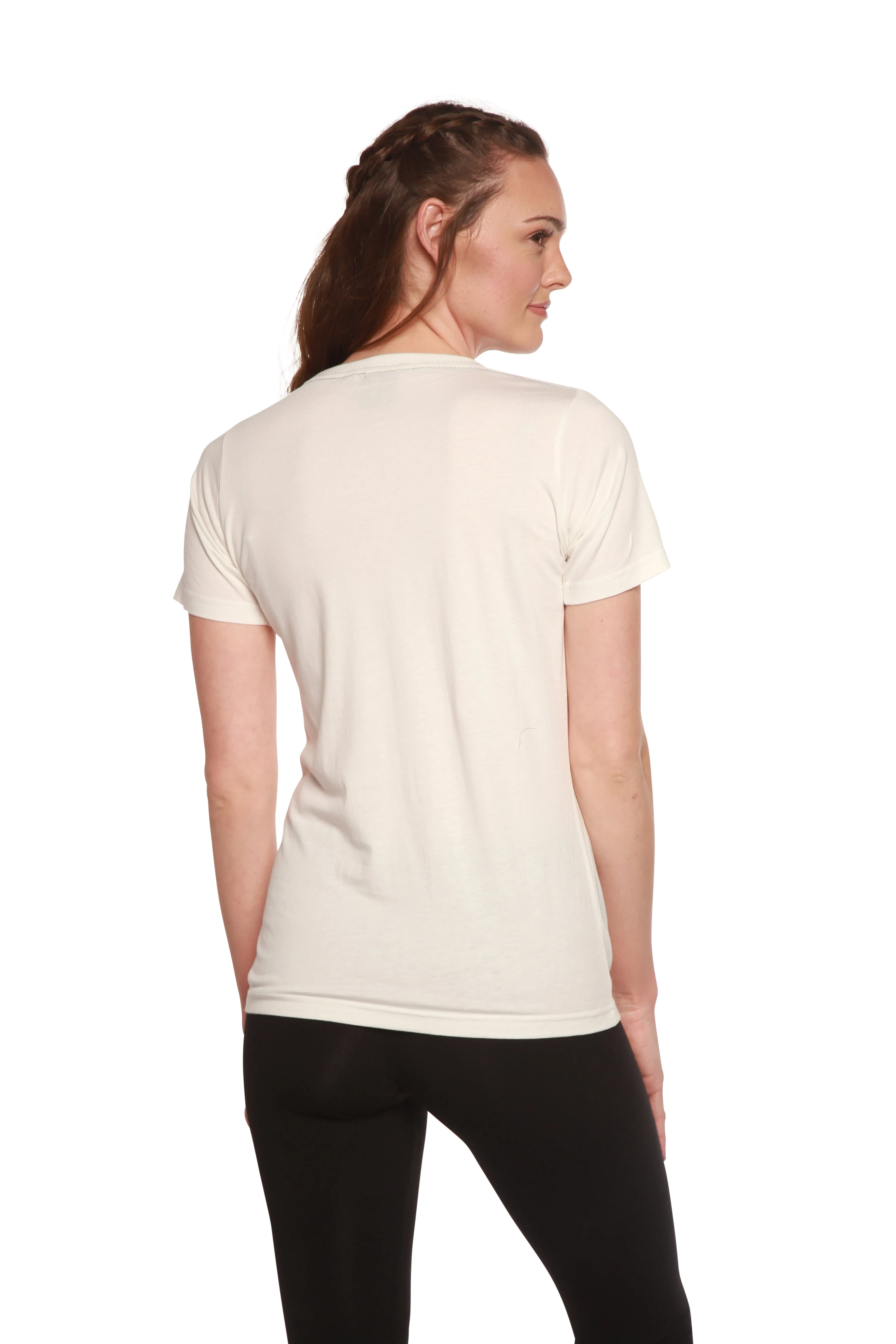 Women's Spun Bamboo Logo Bamboo Viscose/Organic Cotton T-Shirt